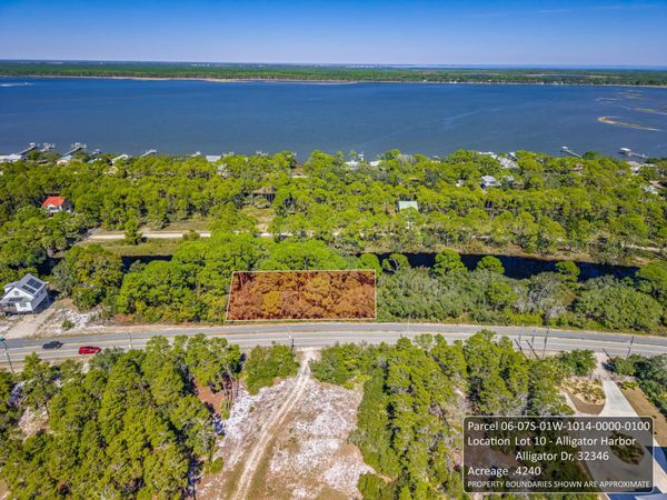 Lot 10 Alligator Drive , Alligator Point, FL 32346