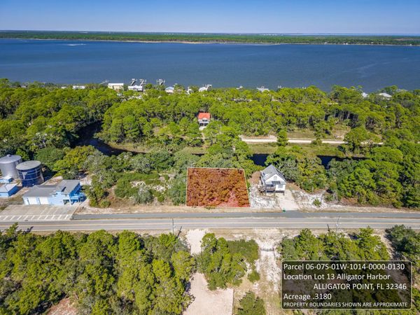 Lot 13 Alligator Drive , Alligator Point, FL 32346