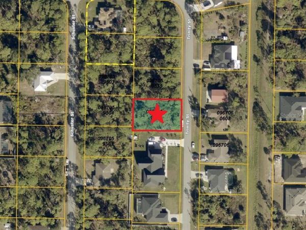Lot 34 TRINITY STREET , NORTH PORT, FL 34291