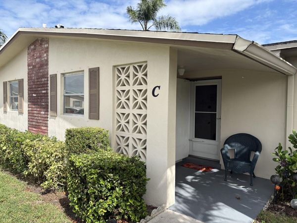 2580 Emory Drive E, Unit C, West Palm Beach, FL 33415