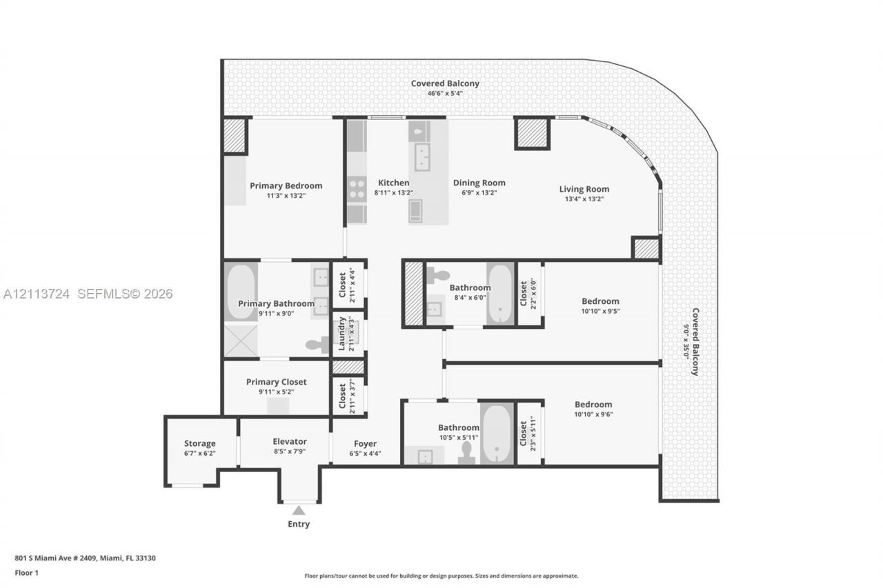 801 S Miami Ave , Unit 2409, Miami, FL 33130 Photo