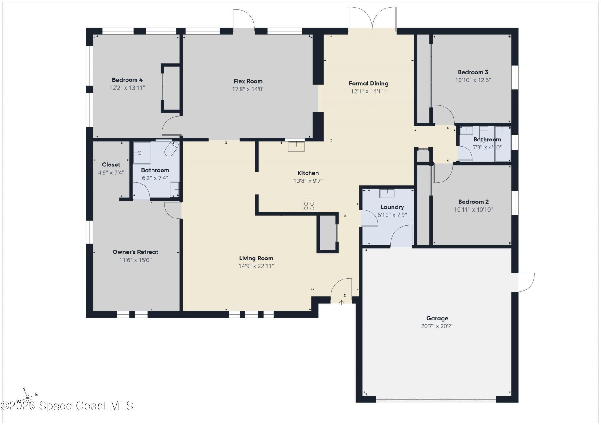 1523 Breese Street NE , Palm Bay, FL 32905 Photo
