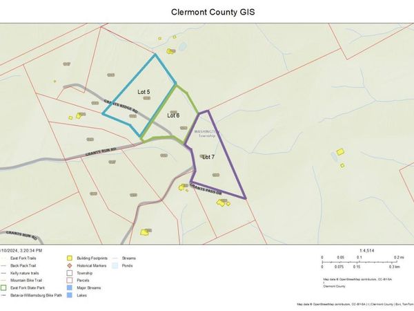 Lot Grants Run Road, Washington Twp, OH 45153