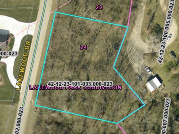 Lot 24 Lakewood, Vincennes, IN 47591