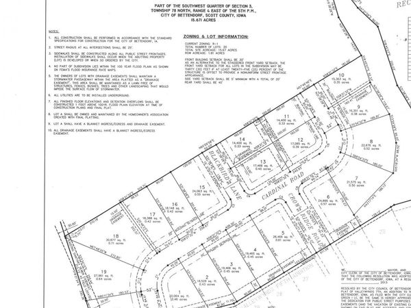 6510 CARDINAL Road, Bettendorf, IA 52722