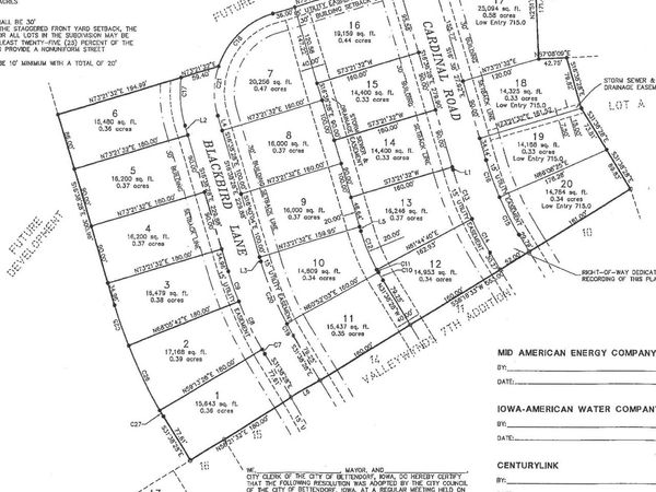 6597 CARDINAL Road, Bettendorf, IA 52722