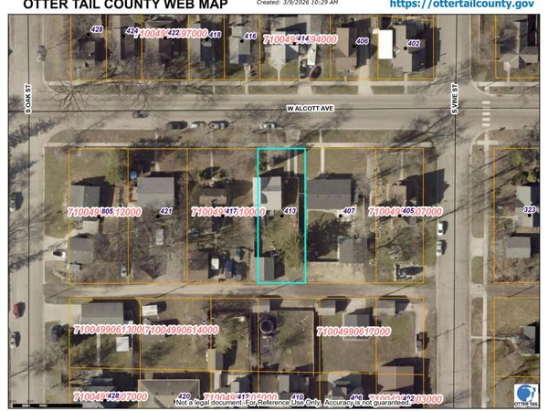 413 W Alcott Avenue , Fergus Falls, MN 56537