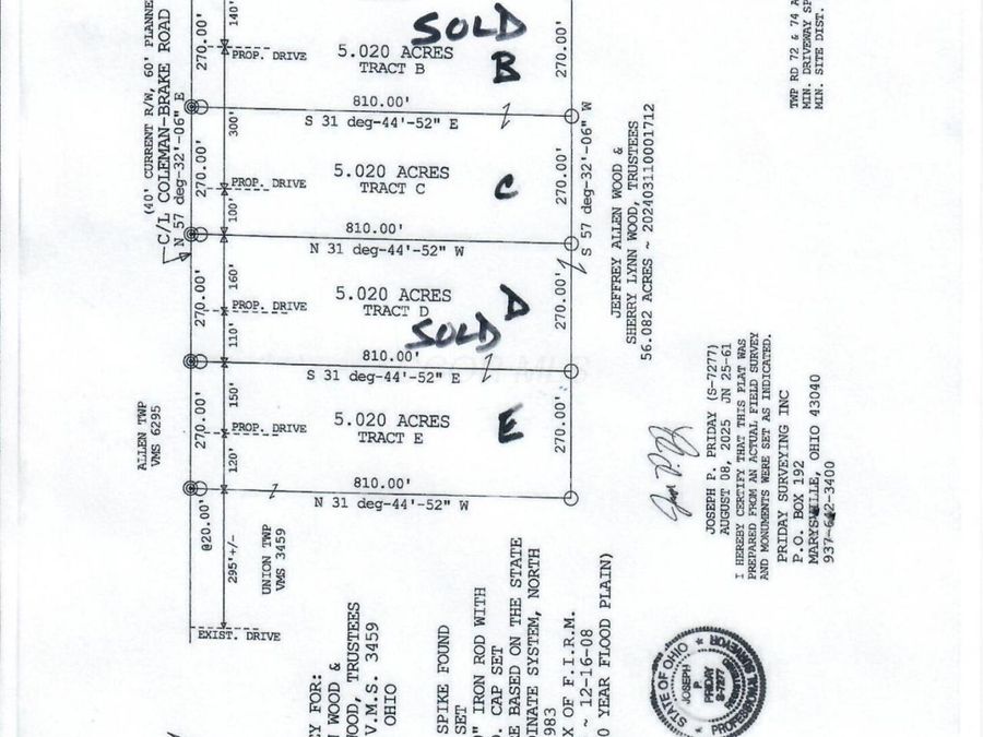 0 Coleman Brake Road , Unit Lot C, Milford Center, OH 43045 Photo 1