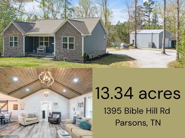 1395 Bible Hill Rd , Parsons, TN 38363