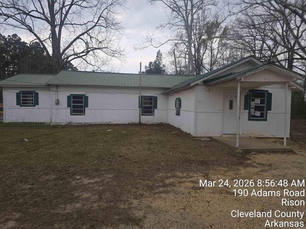 190 Adams , Rison, AR 71665