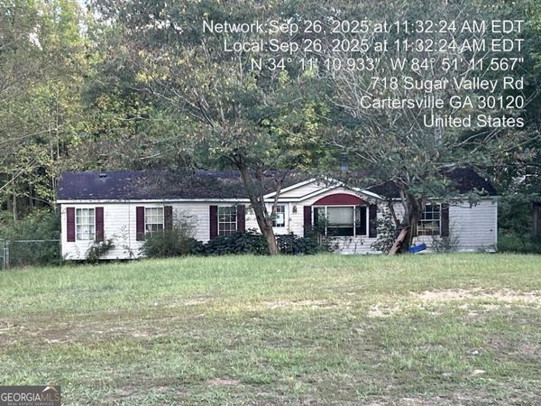 718 Sugar Valley Road SW, Cartersville, GA 30120